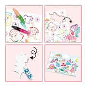 Knutselset Maak Je Wereld - Meisjes - Kleuren en tekenen Djeco - In den Olifant