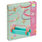 Knutselset macramé armbandjes - roze - Kralen rijgen Djeco - In den Olifant