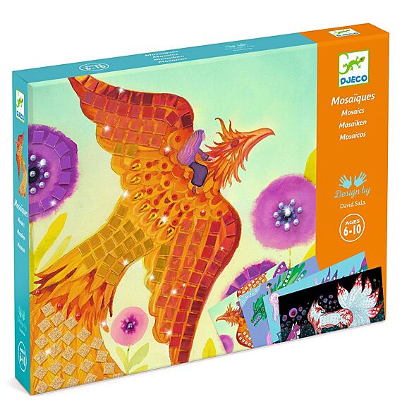 Knutselset Met Mozaiek | Legendarische Wezens - Knutselsets Djeco - In den Olifant