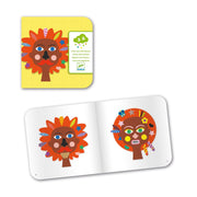 Knutselset met stickers - Kapper - Stickers en stickersets Djeco - In den Olifant