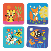 Knutselset met viltstickers - Sweet Nature - Knutselsets Djeco - In den Olifant