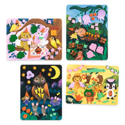 Knutselset met zachte stickers - Sprankelende feestdagen - Knutselsets Djeco - In den Olifant