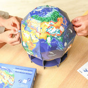 Knutselset Our Planet + 46 stickers - Speciale puzzels Poppik - In den Olifant