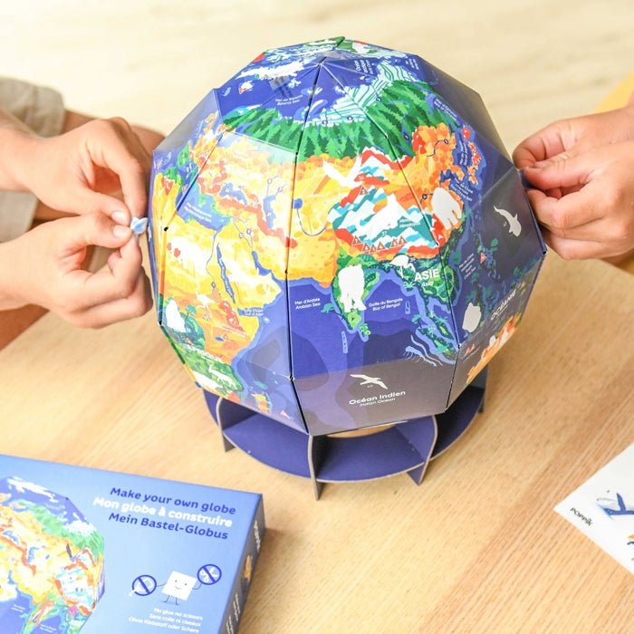 Knutselset Our Planet + 46 stickers - Speciale puzzels Poppik - In den Olifant