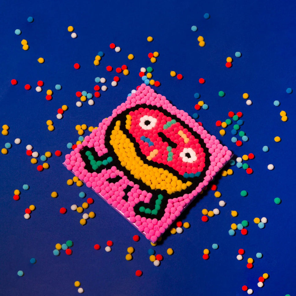 Knutselset Pom Pom Art - Donut - Knutselsets Omy - In den Olifant