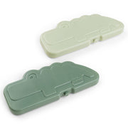 Koelelementen Croco Green - set van 2 - Lunchboxen en snackdoosjes Done by Deer - In den Olifant