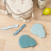Koelelementen Elphee Blue - set van 2 - Lunchboxen en snackdoosjes Done by Deer - In den Olifant