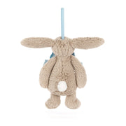 Konijnenhanger Bashful Beige Bunny Decoration - 13 cm - Konijnen Jellycat - In den Olifant