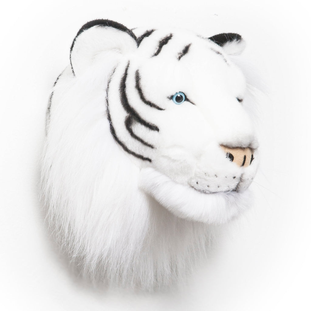 Kop Witte Tijger Albert - Muurdecoratie Wild & Soft - In den Olifant