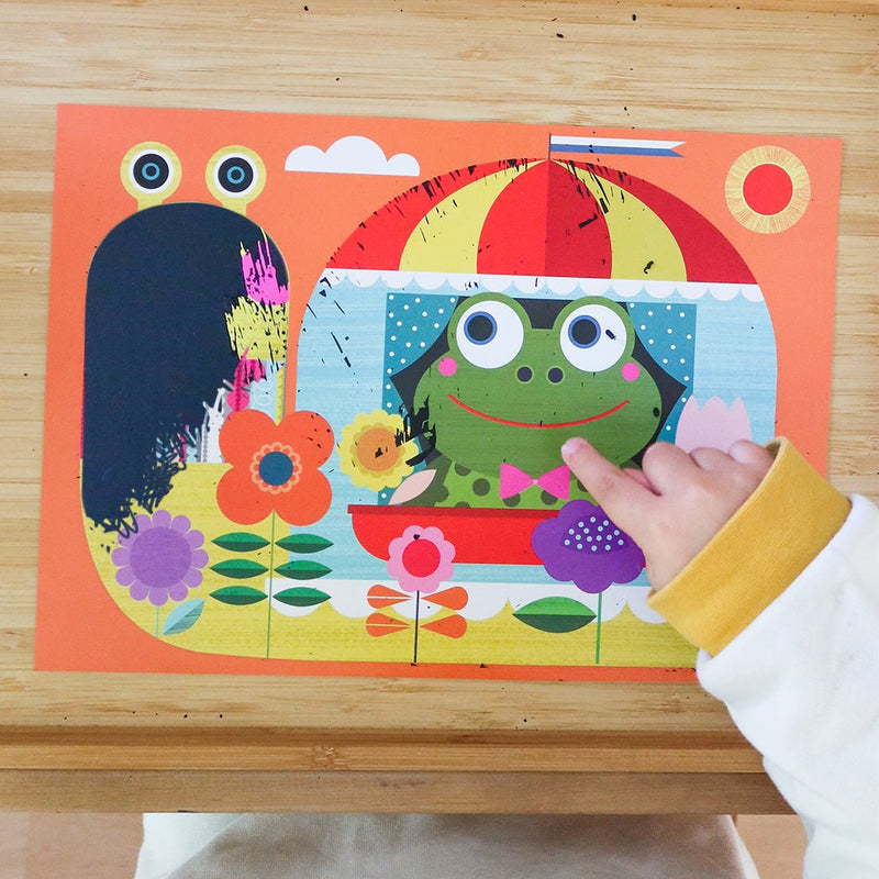 Kraskaarten - Het Is Leuk Om Te Ontdekken - Knutselsets Djeco - In den Olifant