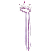 Kroon Ribbon Tiara Lilac - Verkleedaccessoires Great Pretenders - In den Olifant