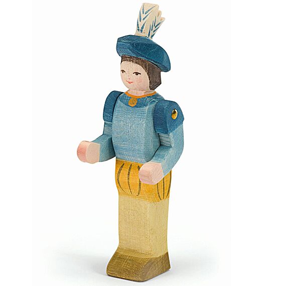 Houten Figuur | Kroonprins Met Zwaard