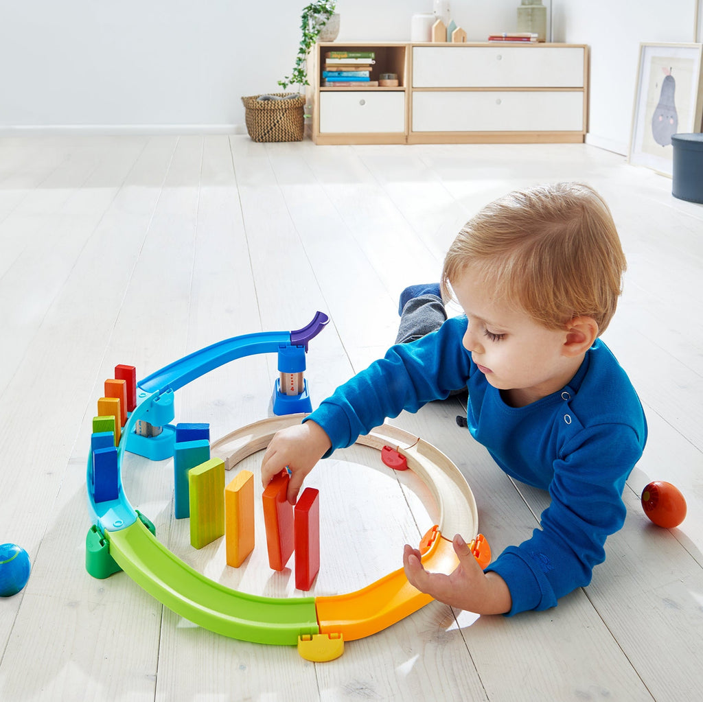 Kullerbü Knikkerbaan - Bouwpakket - Knikkers en knikkerbanen Haba - In den Olifant