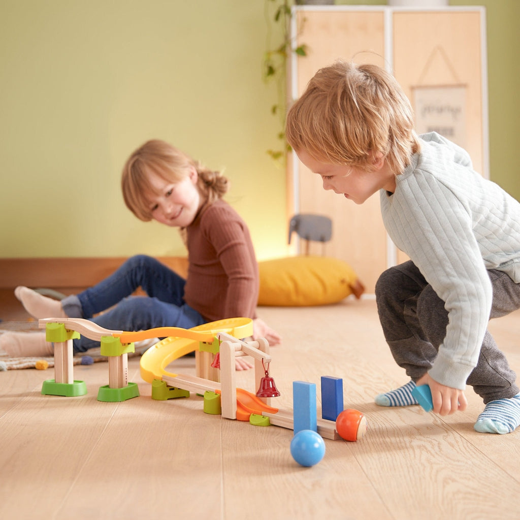 Kullerbü Knikkerbaan - Bouwpakket - Knikkers en knikkerbanen Haba - In den Olifant