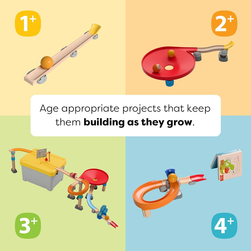 Kullerbü Knikkerbaan - Bouwpakket - Knikkers en knikkerbanen Haba - In den Olifant