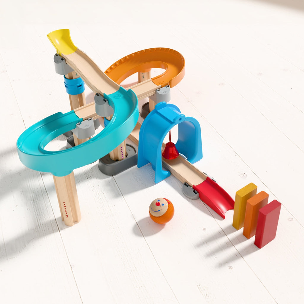 Kullerbü knikkerbaan - Step - by - step - Knikkers en knikkerbanen Haba - In den Olifant