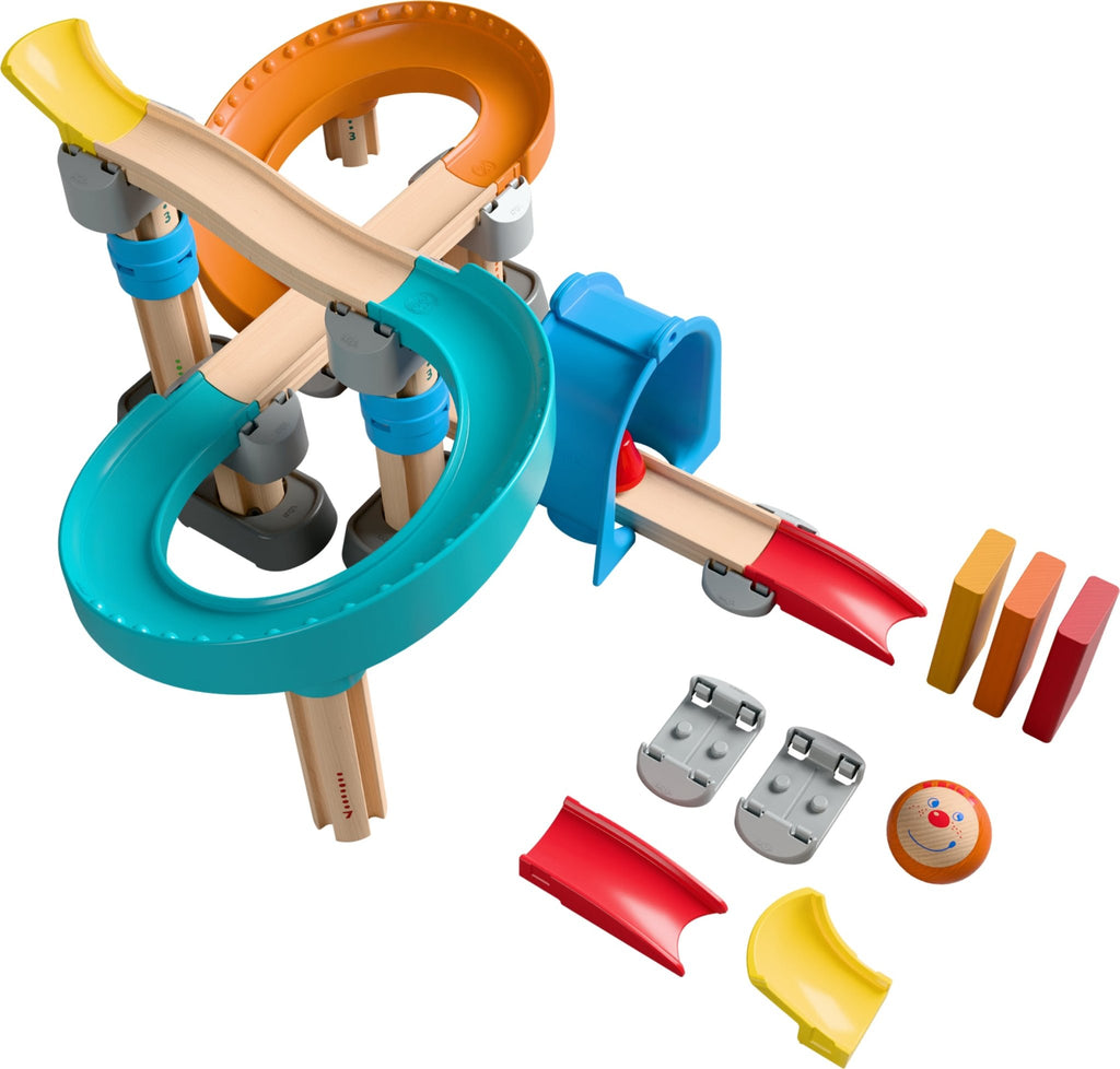 Kullerbü knikkerbaan - Step - by - step - Knikkers en knikkerbanen Haba - In den Olifant