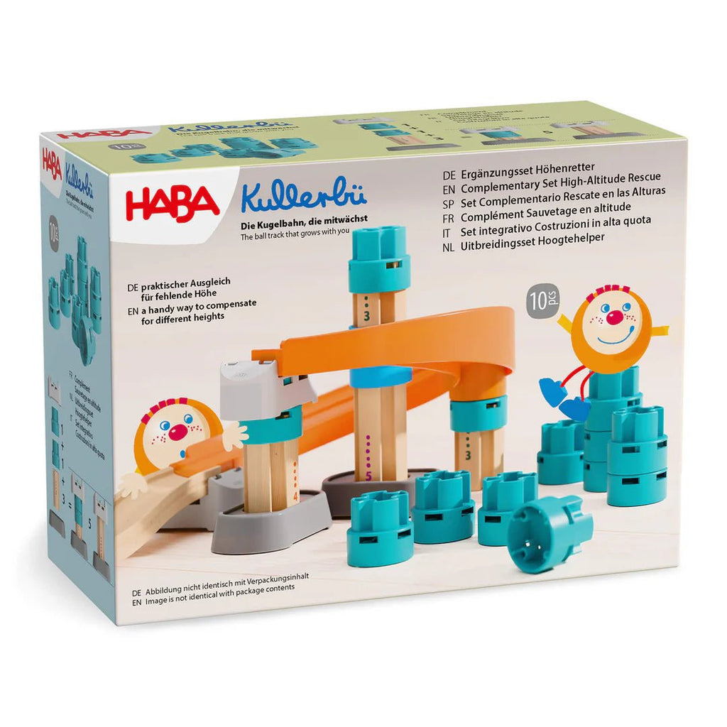 Kullerbü Knikkerbaan Uitbreidingsset - Hoogtehelper - Knikkers en knikkerbanen Haba - In den Olifant