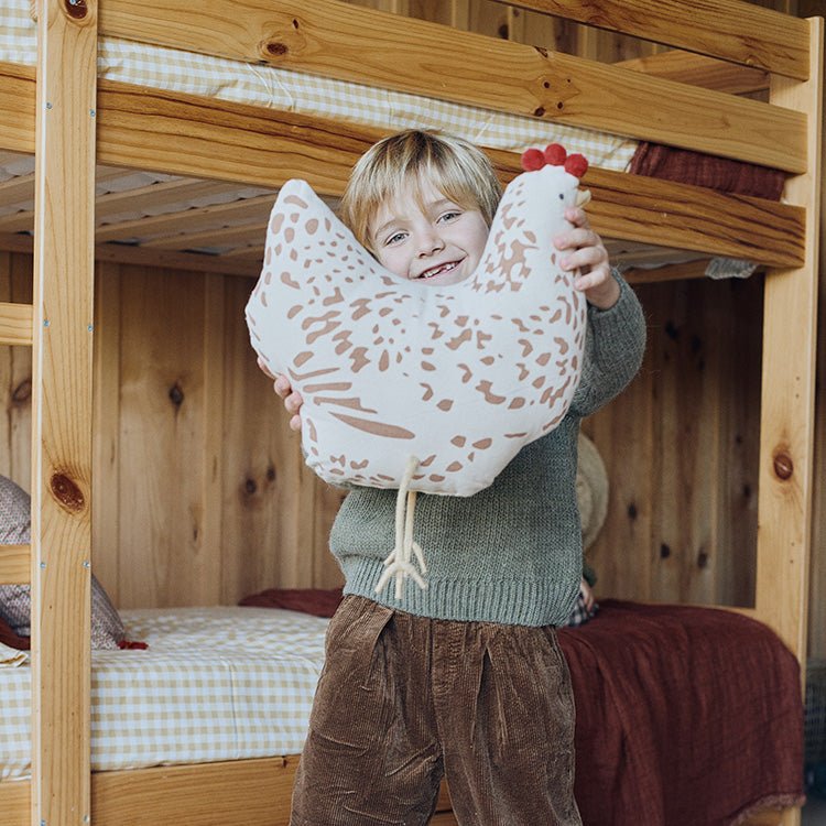 Kussen Chicken - 36 x 35 x 11 cm - Kussens Lorena Canals - In den Olifant