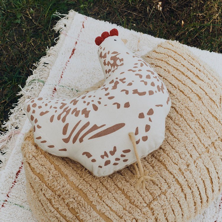 Kussen Chicken - 36 x 35 x 11 cm - Kussens Lorena Canals - In den Olifant
