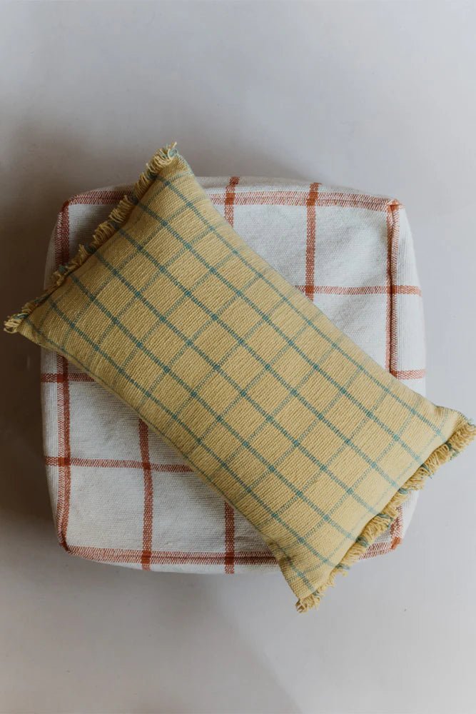 Kussen Geo Block Honey - 50 x 30 cm - Kussens Lorena Canals - In den Olifant