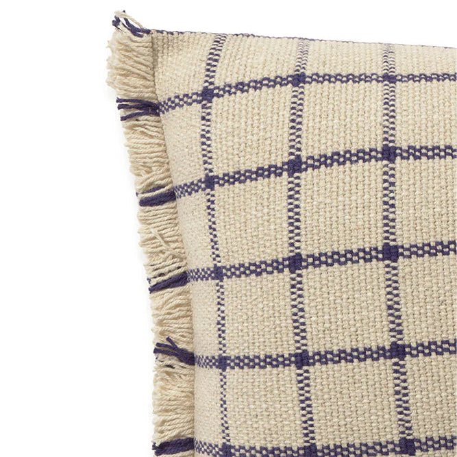 Kussen Geo Block Natural - 50 x 30 cm - Kussens Lorena Canals - In den Olifant