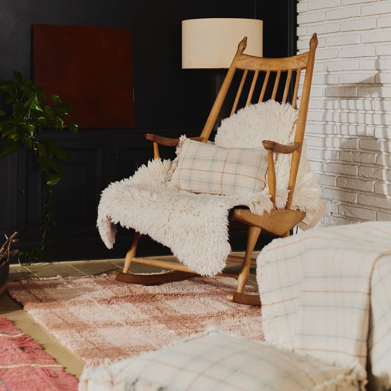 Kussen Handloom Cushion Blue Sage - 25 x 40 cm - Kussens Lorena Canals - In den Olifant