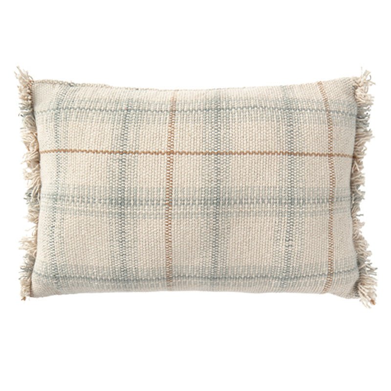 Kussen Handloom Cushion Blue Sage - 25 x 40 cm - Kussens Lorena Canals - In den Olifant