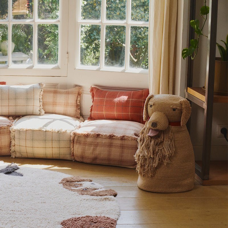 Kussen Handloom Cushion Mapple Red - 25 x 40 cm - Kussens Lorena Canals - In den Olifant