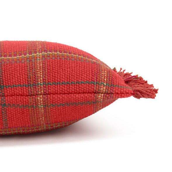 Kussen Handloom Cushion Mapple Red - 25 x 40 cm - Kussens Lorena Canals - In den Olifant