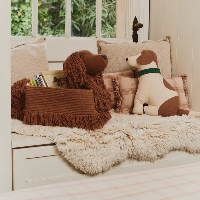 Kussen Handloom Cushion Rose - 25 x 40 cm - Kussens Lorena Canals - In den Olifant