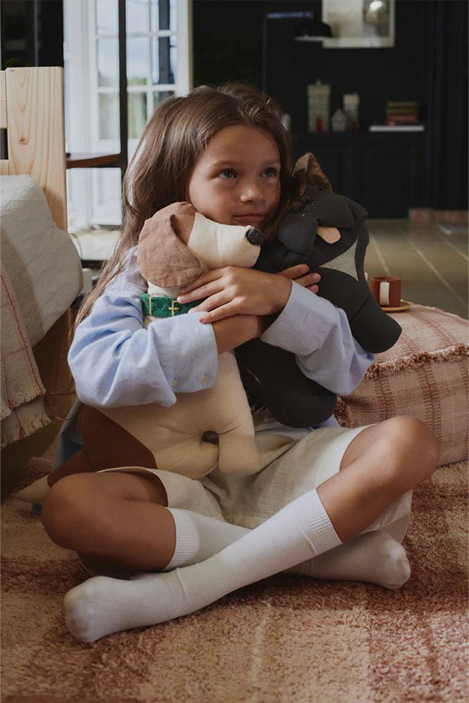 Kussen Hond Jimmy  - 34 cm - Kussens Lorena Canals - In den Olifant