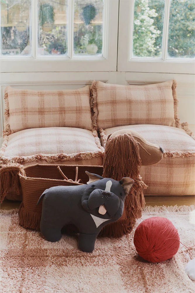 Kussen Hond Jimmy  - 34 cm - Kussens Lorena Canals - In den Olifant