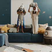 Kussen Knitted Cushion Rocket - 22 x 41 cm - Kussens Lorena Canals - In den Olifant