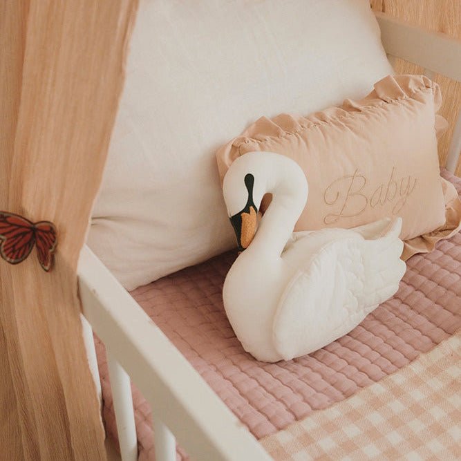 Kussen Swan - 30 x 30 cm - Kussens Lorena Canals - In den Olifant