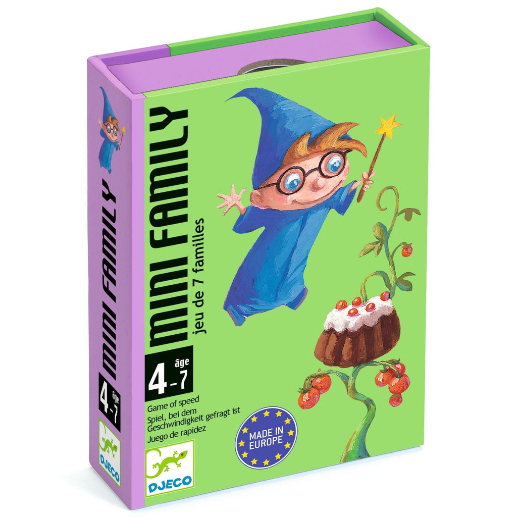 Kwartet - Mini Family - Kaartspellen Djeco - In den Olifant