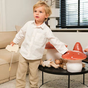 Lamp Medium Mushroom Red Brick - 25 cm - Nachtlampjes Egmont Toys - In den Olifant