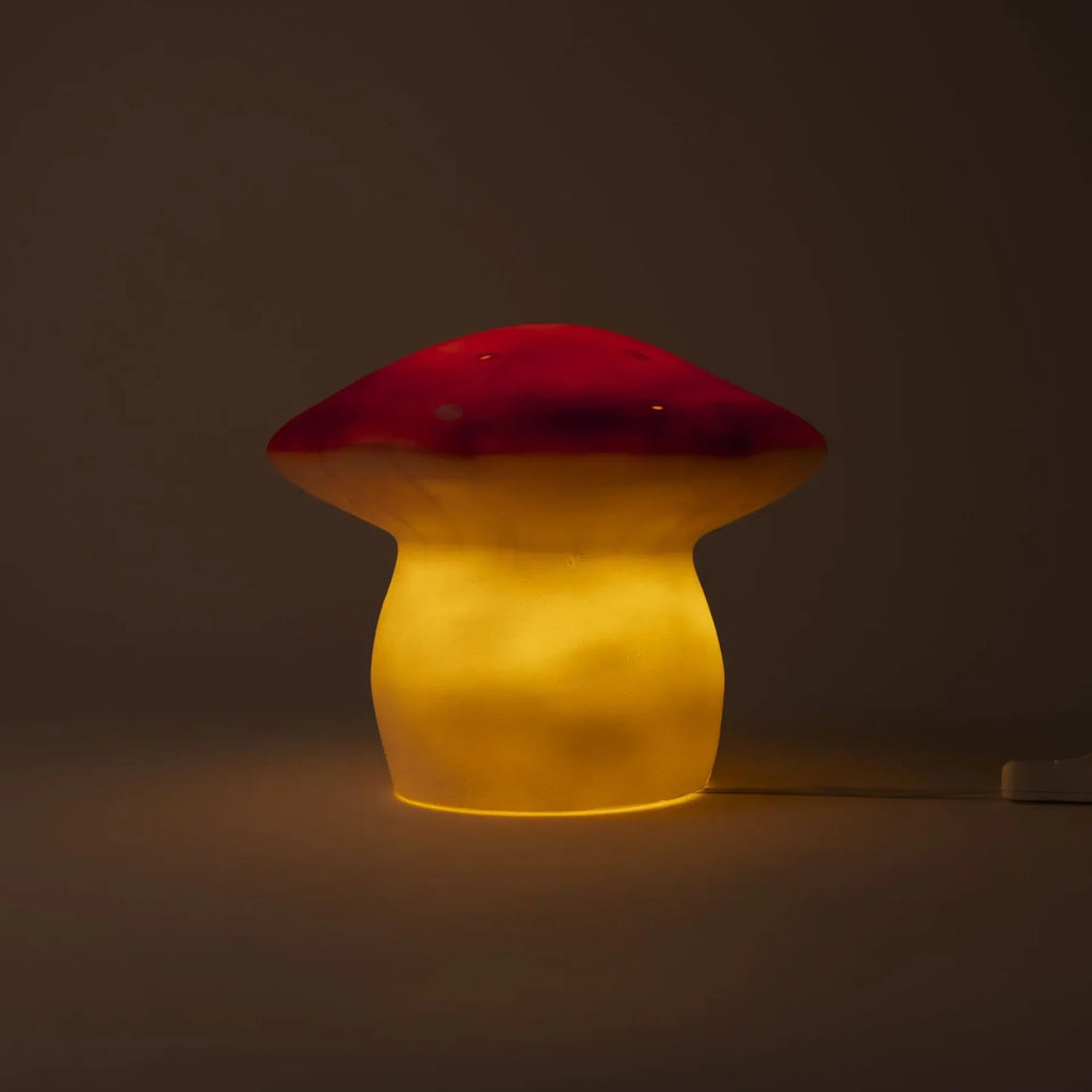 Lamp Medium Mushroom Red Brick - 25 cm - Nachtlampjes Egmont Toys - In den Olifant