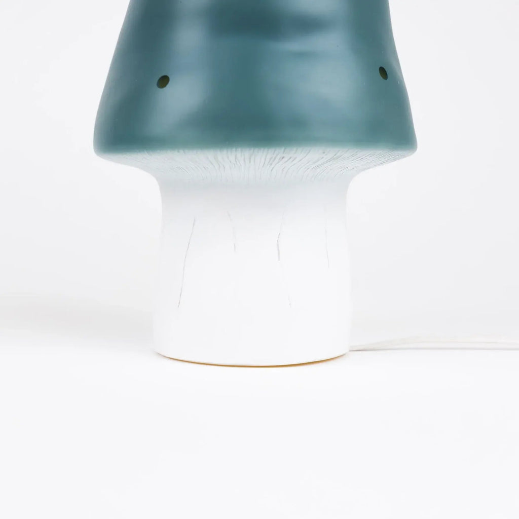 Lamp Small Mushroom Teal - 15 x 28 cm - Nachtlampjes Egmont Toys - In den Olifant