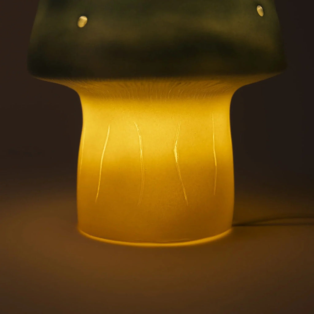 Lamp Small Mushroom Teal - 15 x 28 cm - Nachtlampjes Egmont Toys - In den Olifant