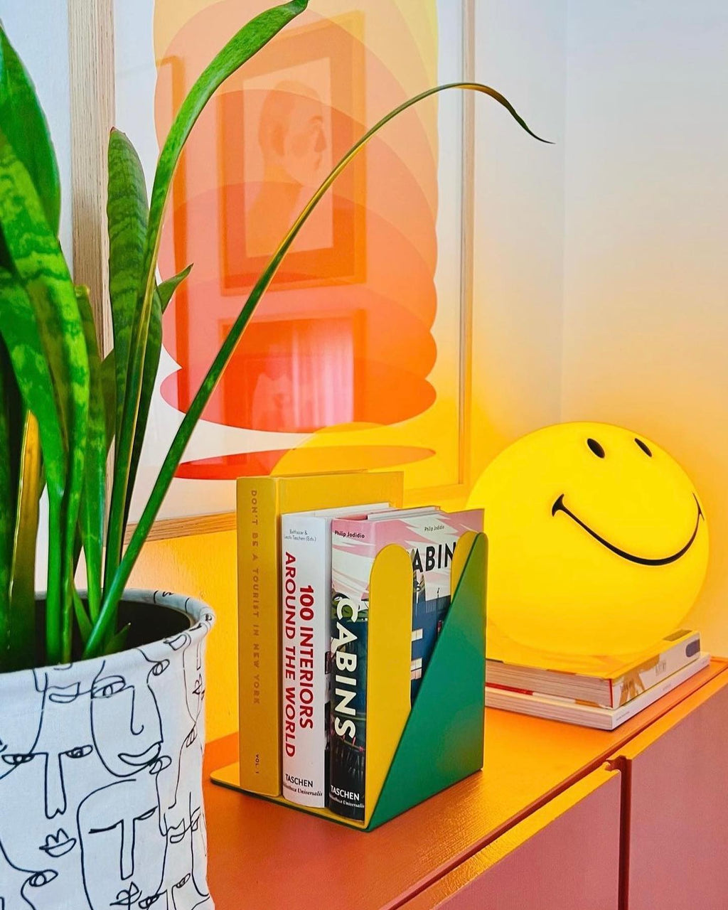 Lamp Smiley Star Light - 25 cm - Nachtlampjes Mr Maria - In den Olifant