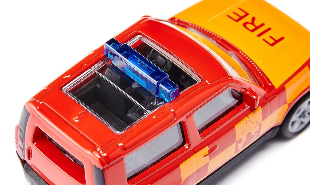 Land Rover Defender Brandweer - Auto's en voertuigen Siku - In den Olifant