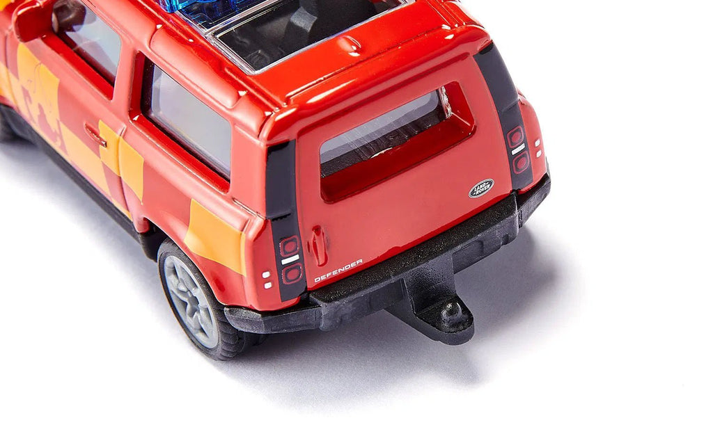 Land Rover Defender Brandweer - Auto's en voertuigen Siku - In den Olifant