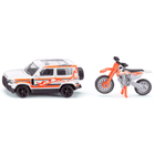Land Rover Defender met KTM - set van 2 - Auto's en voertuigen Siku - In den Olifant