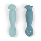 Learning spoon set Tiny farm Blue - Bestek en rietjes Done by Deer - In den Olifant