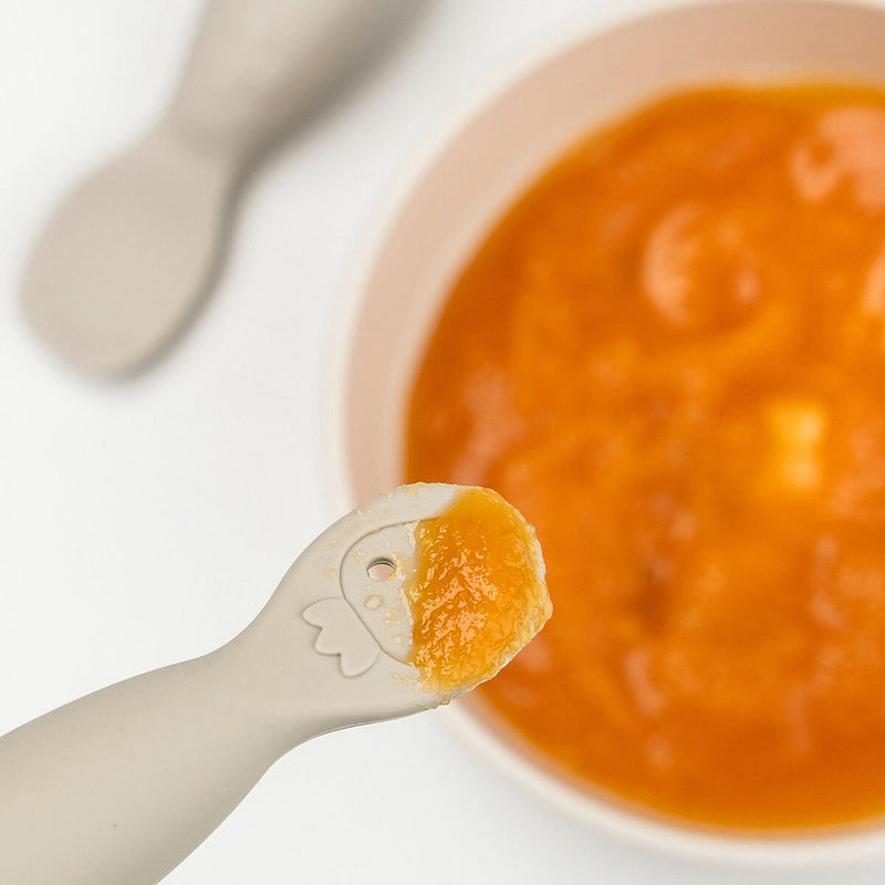 Learning spoon set Tiny farm Sand - Bestek en rietjes Done by Deer - In den Olifant