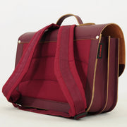 Lederen boekentas Classic Aubergine - Onaf Own Stuff - In den Olifant