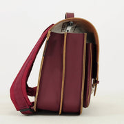 Lederen boekentas Classic Aubergine - Onaf Own Stuff - In den Olifant