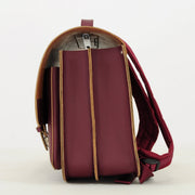 Lederen boekentas Classic Aubergine - Onaf Own Stuff - In den Olifant