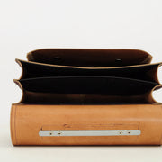 Lederen boekentas Classic Aubergine - Onaf Own Stuff - In den Olifant